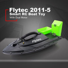 Flytec 2011-5 Fishing Tool Smart RC Bait Boat Toy Dual Motor Fish Finder Fish Boat Remote Control Fishing Boat Ship Boat
