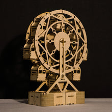 129Pcs DIY 3D Ferris Wheel Puzzle Wooden Model Building Kit Assembly Ferris Wheel Toy block assembly toys