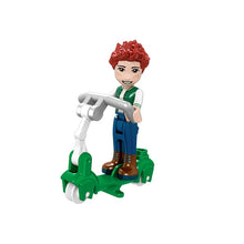 37095 8-Color Compatible Legoinglys Girl Series Creative Scooter Assembling Building Blocks Kit Toys Kids Gifts