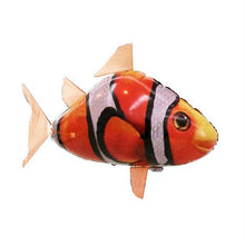 Remote Control Flying Shark Toy Clown Nemo Fish Balloons Inflatable Helium RC Air Plane UFO Flash LED Airplane Dolphin Animal