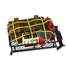 9pcs RC Car Roof Luggage Rack Nylon Elastic Rope For 1/10 RC Crawler Car TRX4 AXIAL SCX10 RC4WD D90 CC01 JIMNY VS4 TF2