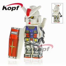 Super Heroes Single Sale RX-78-2 Mobile Suit Armor Seed Destiny Figures RX-178 MK11 RX-78-GP01 Building Blocks Kids Toys PG2002