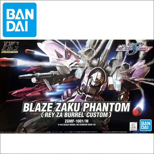 Original Gundam HG 1/144 Model BLAZE ZAKU PHANTOM WARRIOR Mobile Suit GUNDAM SEED DESTINY Kids Toys
