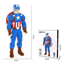 New Super Hero Spider Model Building Blocks Man Assemble 3D Model DIY Diamond Micro Bricks Kits Toy for Children Gifts