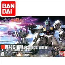 Original Gundam Model HG 1/144 MSA-003 NEMO GUNDAM BUILD DIVERS Unchained Mobile Suit Kids Toys