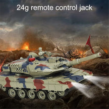 Kids 778-1/2/3/4 Simulation 1:24 RC Battle Tank Toys Crawler Light Remote Control Heavy Machine Tanks Toys For Children Gift
