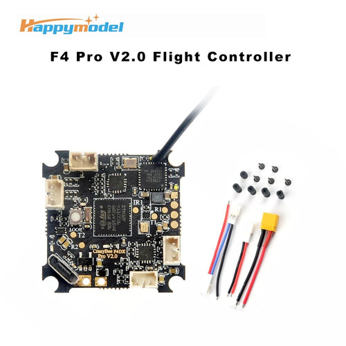 Happymodel Crazybee F4 Pro V2.0 Mobula7 HD 1-3S Flight Controller w/ 5A ESC & Compatible Flysky/Frsky/DSMX Receiver
