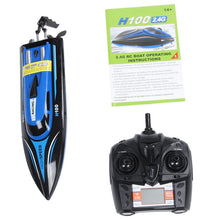 Skytech H100 2.4G RC Boat Remote Controlled 180 Degree Flip 26-28KM/H High Speed Electric Submarine Racing RC Boat