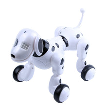 Wireless remote control smart robot dog Wang Xing electric dog early education educational toys for children(White)