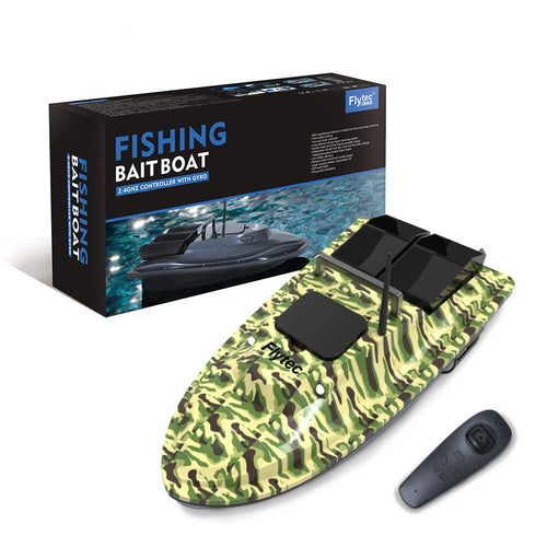 Flytec V500 V007 Fishing Bait RC Boat 500M Remote Fish Finder 5.4km/h 2-24h Using time Double Motor Outdoor Toy With Transmitter