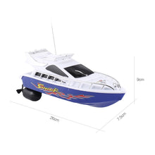 C101A Mini Radio Remote Control RC High Speed Racing Boat Speed Ship for Kids Children Gift Present Toy Simulation Model