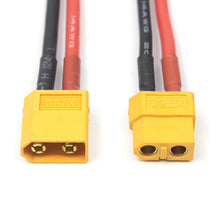 （ 10cm / 100mm ) 1 pair of XT60 Battery Male Female Connector Plug with Silicon 14 AWG Wire for 7.4v 11.1v 14.8v 22.2v battery