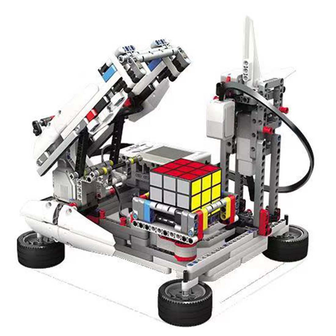 Programmable Building Block Assembly Robot Kit DIY Multifunctional Educational Learning Kit
