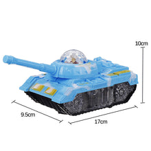 Mini Electric Tank with Music and Flash Light Super Small Model Tank Electronic Toys Tank for Children Kids Birthday Gifts
