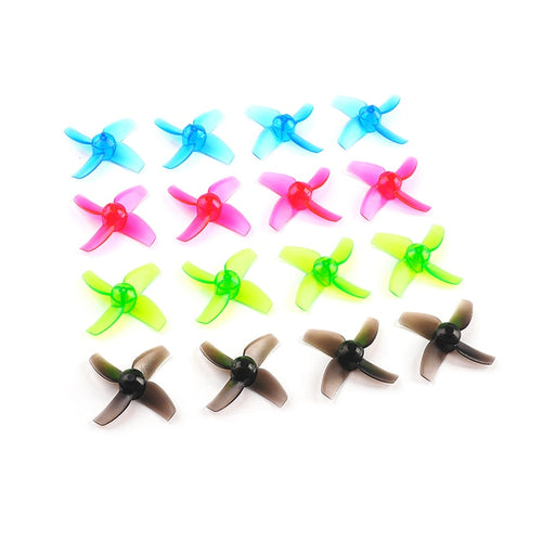 20PCS Happymodel Mobula7 Part 40mm 1.0mm Hole 4 Blade Propeller for 0603 0703 0802 Motor Frame Spare Part Accessories