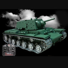 1:16 Soviet KV - 1 'S Heavy Tank 2.4G Remote Control Model Military Tank With Sound Smoke Shooting Effect 3 Edition