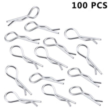100pcs/pack Stainless Body Shell Clip Pin For HSP RC 1/16 Car Buggy Truck HSP Traxxas Vehicles Car Shell Latch