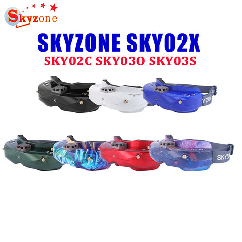 SKYZONE SKY02X / SKY02C / SKY03O / SKY03S 5.8Ghz 48CH Diversity FPV Goggles For RC Racing Drone