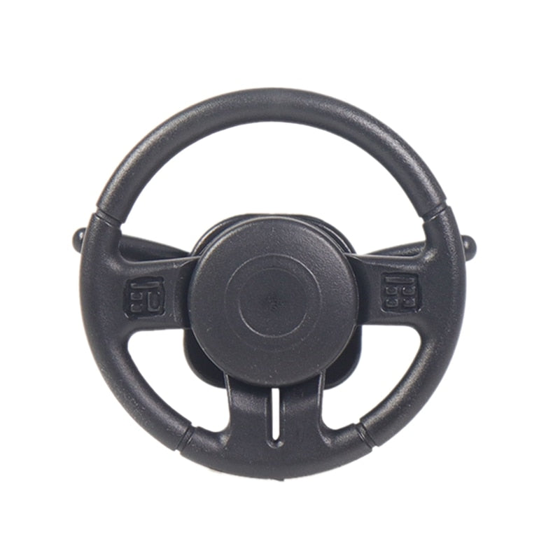 Plastic RC Car Steering Wheel for 1:10 RC Rock Crawler Axial SCX10 90046 Wraith RR10 Traxxas TRX4 D90 D110