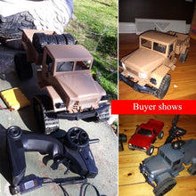 RC Military Truck 1:16 4WD Remote Control 480P WIFI FPV Camera RC Crawler Vehicle Off-Road Sport RC Truck