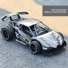 Remote Control Car 2.4G Alloy 4-Channel 2-Wheel Off-road Vehicle Rechargeable 1:16 Drift High-speed Car Toy