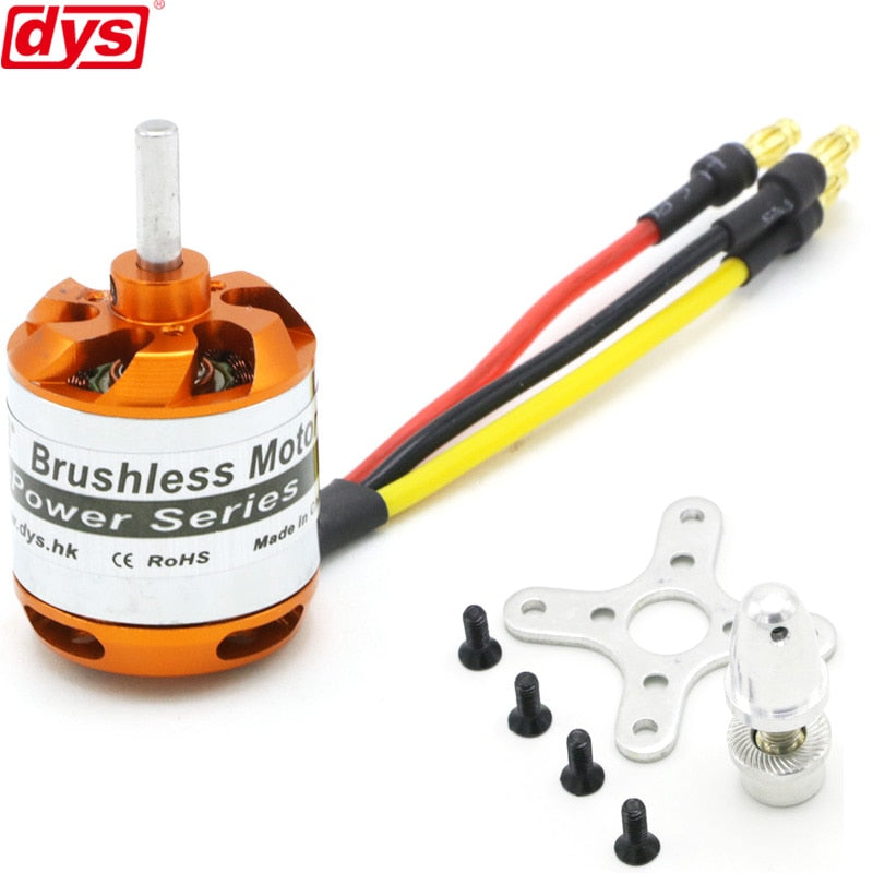 DYS D2836 750KV 880KV 1120KV 1500KV 2-4S Brushless Outrunner Motor For Rc Multicopter