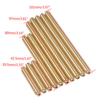 YEAHRUN 10pcs Metal Steering & Suspension Linkage Kit Upgrade for 1/10 RC Crawler TRAXXAS Trx-4