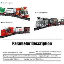 New Hot Remote Control Conveyance Car Electric Steam Smoke RC Train Set Model Toy Gift Toy Railroad Antistress Funny Gadgets