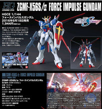 Original Japaness Model HG 1/144 ZGMF-X56S/a FORCE IMPULSE GUNDAM Mobile Suit Kids Toys