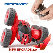RC Stunt Car 2.4G 4CH Drift Deformation Buggy Roll Car 360 Degree Rotating Double Sided Flip Vehicle Models Remote Control toys