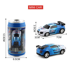 4 Colors Hot Sales Creative Coke Can Mini Car RC Cars Collection Radio Controlled Cars Machines On The Remote Control Toys