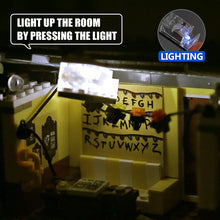 25010 Creative Toys Compatible With Legoing 75810 The Upside Down Building Blocks Bricks Kids Christmas Gifts Assembly Toys Kits