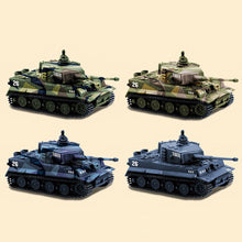 German For Child Parts Mini Kids RC Cars Remote Control Toy Gift Simulation Tiger Tank