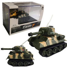 Super Mini Tiger RC Tank Model Imitate Scale Remote Radio Control Tank Radio Controlled Electronic Toys Tank for Children Kids
