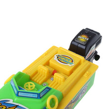 High Speed Electric Boat Plastic Launch Children RC Toys Speedboat Water Play Gift For Kids