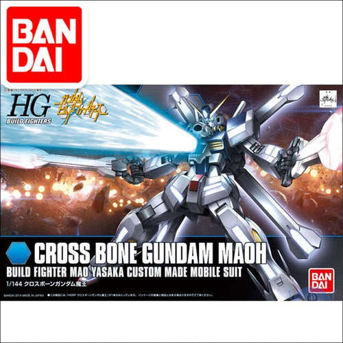 Original Gundam Model HG 1/144 CROSSBONE GUNDAM NT Mobile Suit Kids Toys