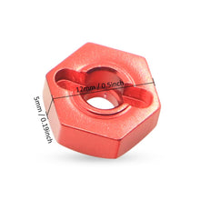 4PCS 12mm Wheel Hex Drive Hub Adapter Combiner Coupler With Pins Screws For HSP HPI Redcat Tamiya Traxxas RC4WD D90 1/10 RC Car