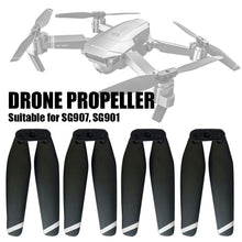High Quality Black 4Pcs SG907/SG901 RC Quadcopter Spare Parts CW CCW Prop Blade Propeller For RC Helicopter RC Drone
