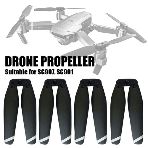 High Quality Black 4Pcs SG907/SG901 RC Quadcopter Spare Parts CW CCW Prop Blade Propeller For RC Helicopter RC Drone