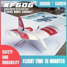 KF606 RC Airplane Flying Aircraft EPP Foam Glider Toy Airplane Rc 2.4Ghz 15 Minutes Fligt Time Foam Plane Toys For Kids Gifts