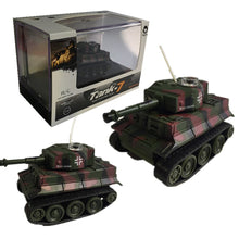 Super Mini Tiger RC Tank Model Imitate Scale Remote Radio Control Tank Radio Controlled Electronic Toys Tank for Children Kids