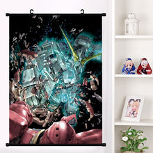 Hot Anime Mobile Suit Gundam Unicorn UC Wall Scroll Mural Poster Wall Hanging Poster Home Decor Otaku Collection Art