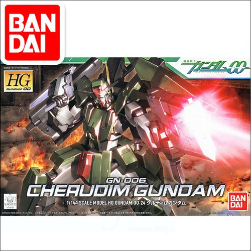 Original Gundam Model HG 1/144 GUNDAM CHERUDIM TYPE.GBF Mobile Suit Kids Toys
