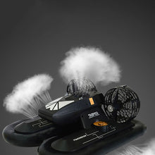 RC Boat Hovership Amphibious Transport Dock 4CH Remote Control Hovercraft Boat High Simulation Electronic Hobby Toys for Kids- E