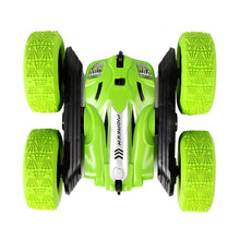 Rc Car High Speed 3D Flip Remote Control Car Drift Buggy Crawler Battery Operated Stunt Machine Radio Controlled Green Climbi