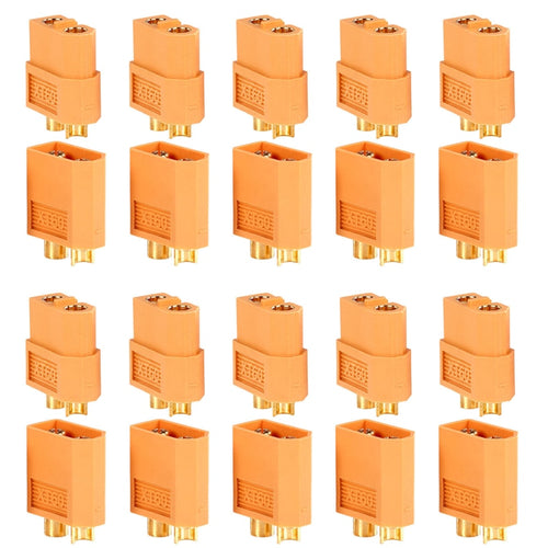 10 Pairs 20Pcs XT60 XT30 Amass XT30U XT60+ Male Female Bullet Connectors Plug For RC Quadcopter FPV Racing Drone Lipo Battery