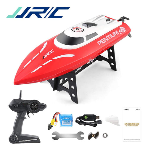 RC Boat JJRC S1 Pentium 2.4GHz 2CH Remote Control Boat 25KM/h High Speed Mini Racing RC Boat RTR Toys