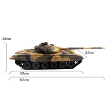 1:16 Russian T90 Main Battle Tank 2.4G Remote Control Model Tank With Sound Smoke Shooting Effect - Basic Edition