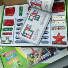 New 199 Kinds Compound Mode Switch Circuits Electronics Discovery Kit Electronic Building Blocks Assembling Toys for Kids