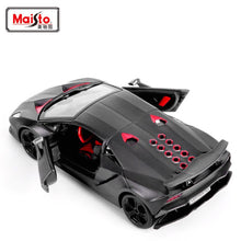 Maisto 1: 24 Alloy Car Model Lamborghini Carbon Fiber Gray Sixth Element Sports Car Model